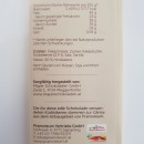 Pramoleum Zartbitter-Schokolade Rückseite